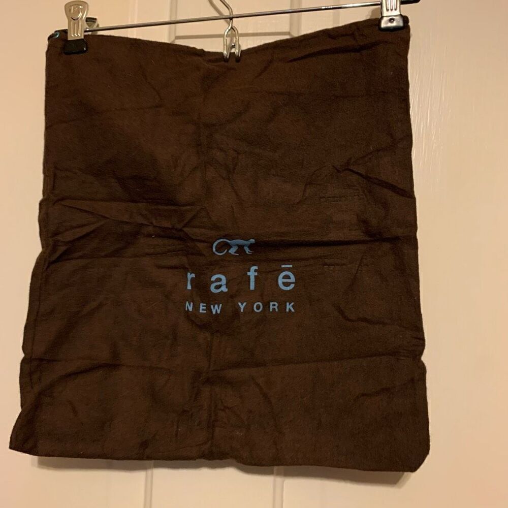 Rafe New York Brown Drawstring Dust Bag